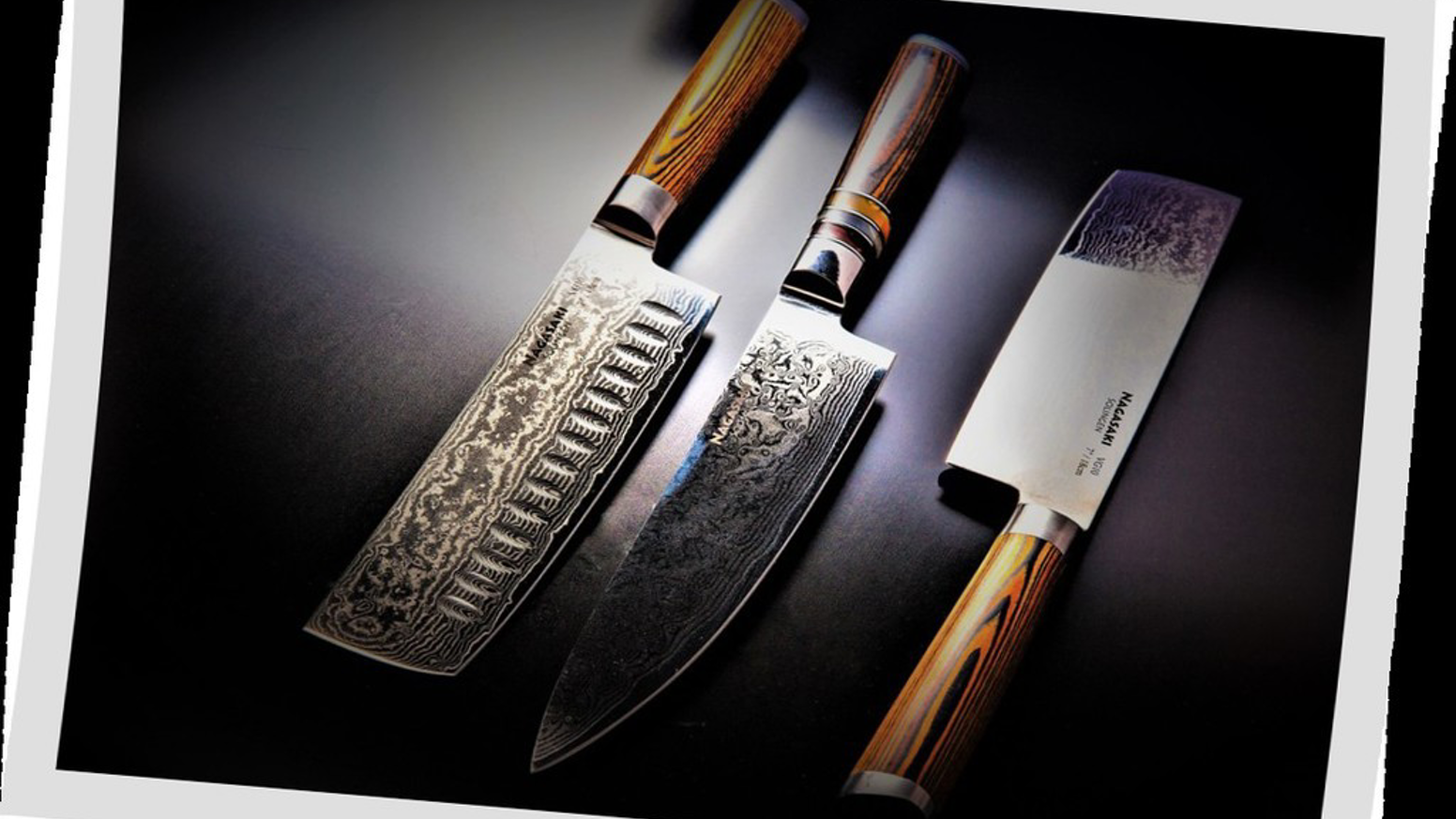 Nagasaki Knife Edition - Titanium coated sharp knife series by