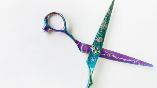 Tijeras para el cabello Sternsteiger Green Blitz 6 pulgadas