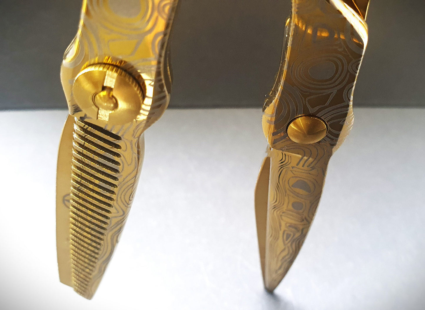 Sternsteiger Juego de tijeras para el cabello Gold Lightning, 6 pulgadas
