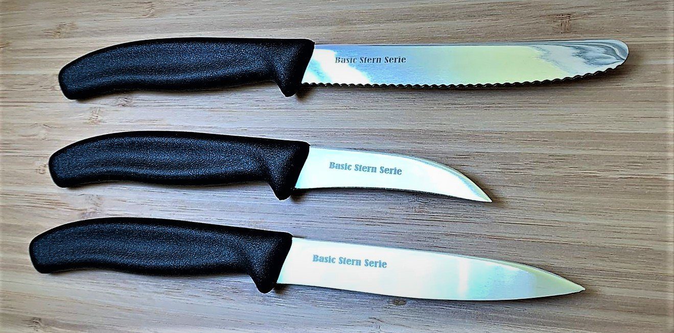 Juego de 3 cuchillos para verduras de Sternsteiger