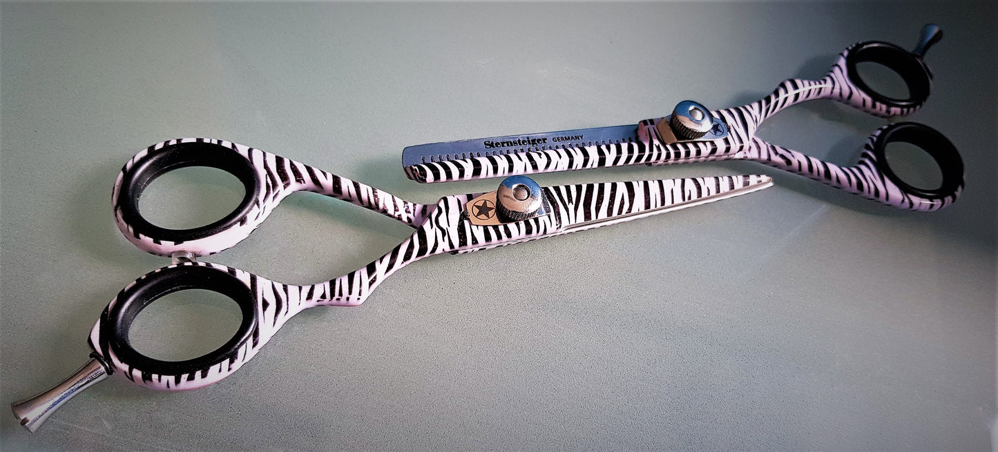 Sternsteiger  Profi Zeebra Salon shears Set