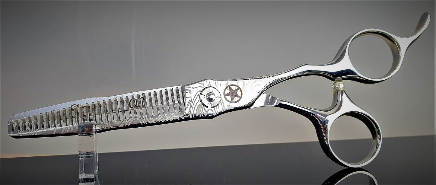 Sternsteiger Samurai Effilier hair shears in 6 inches