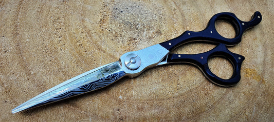 Sternsteiger Sword Hair Shears in VG-10 and woden handle - SUPER MEGA FRIDAY DEAL