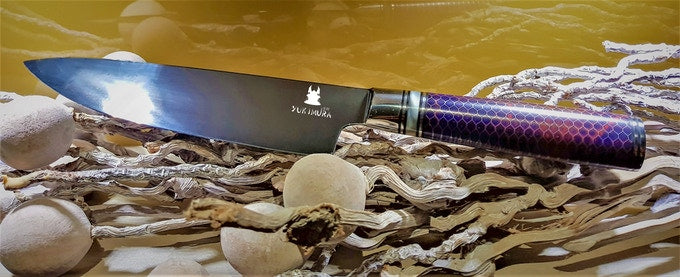 Cuchillo de chef Yukimura con revestimiento de titanio | Sternsteiger - Colección Yukimura