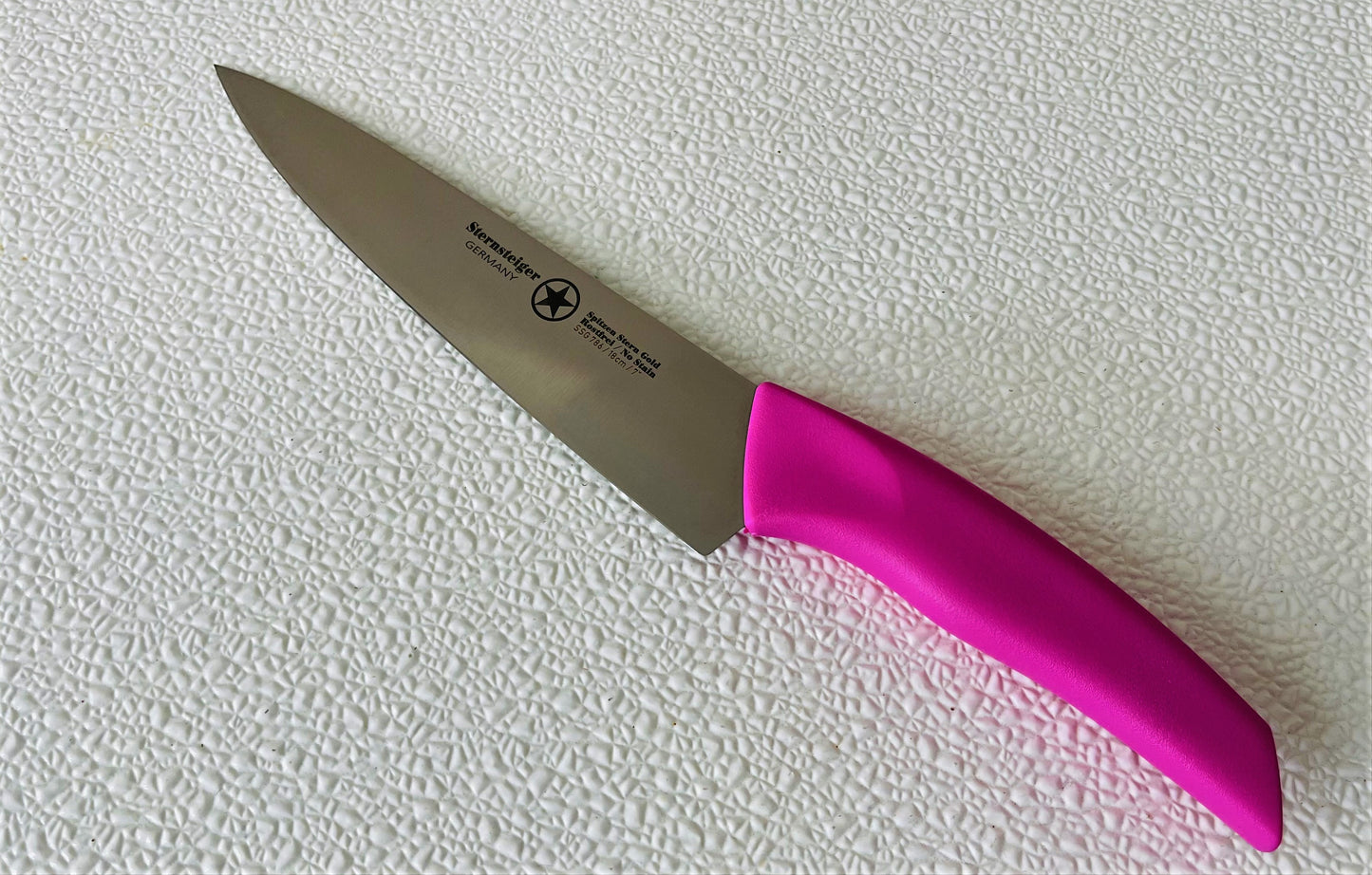 Cuchillo de Chef Ergo mango Rosa