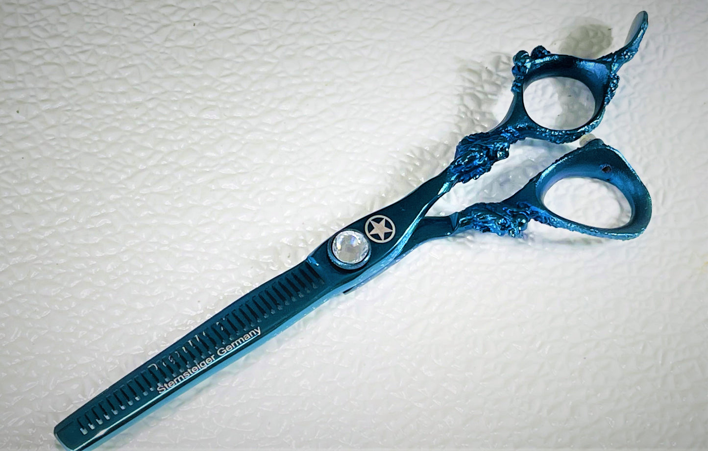 Sternsteiger Titanium coated  Dragon Effilier hair shears