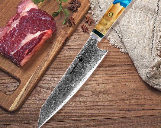 Star Climber Carnival | Gyuto Damascus Knife