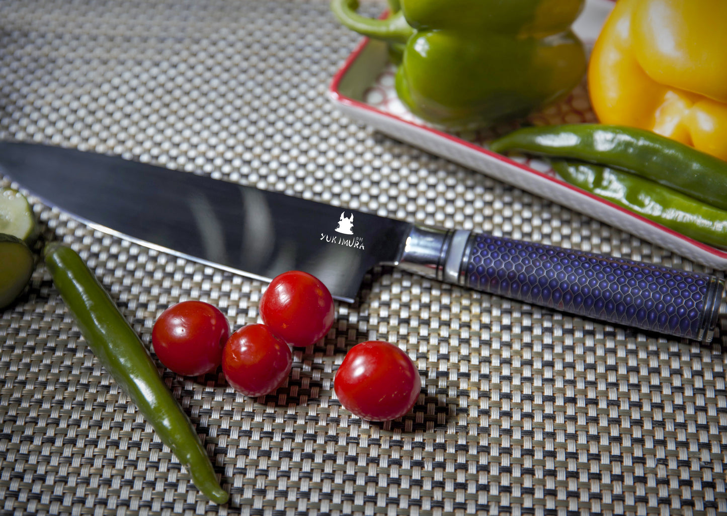 Cuchillo de chef Yukimura con revestimiento de titanio | Sternsteiger - Colección Yukimura