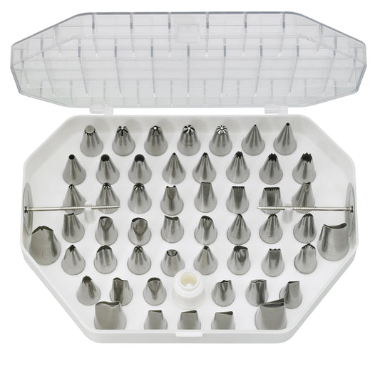 Sternsteiger JUEGO DE BOQUILLAS DE DECORACIÓN INOX DE 26 PIEZAS.