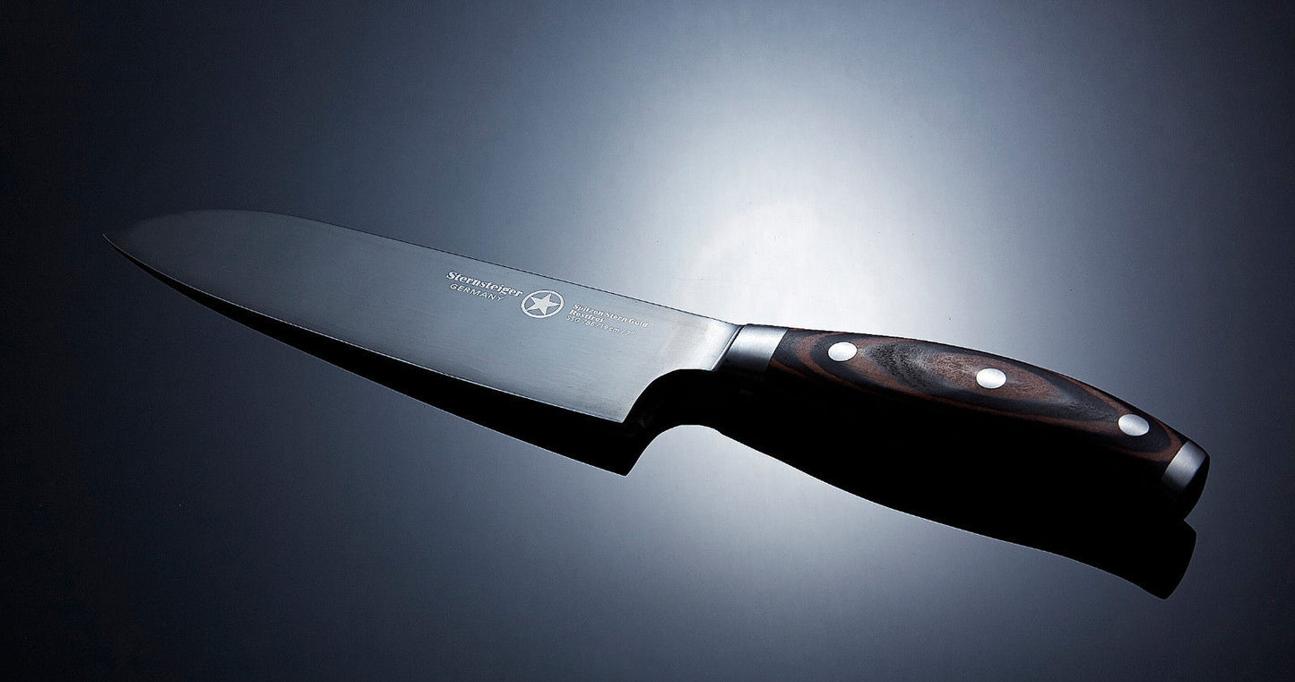 Juego de 4 cuchillos de chef | Sternsteiger - Colección Titanio