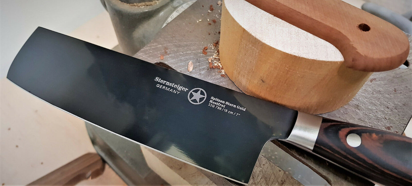 Juego de 4 cuchillos de chef | Sternsteiger - Colección Titanio