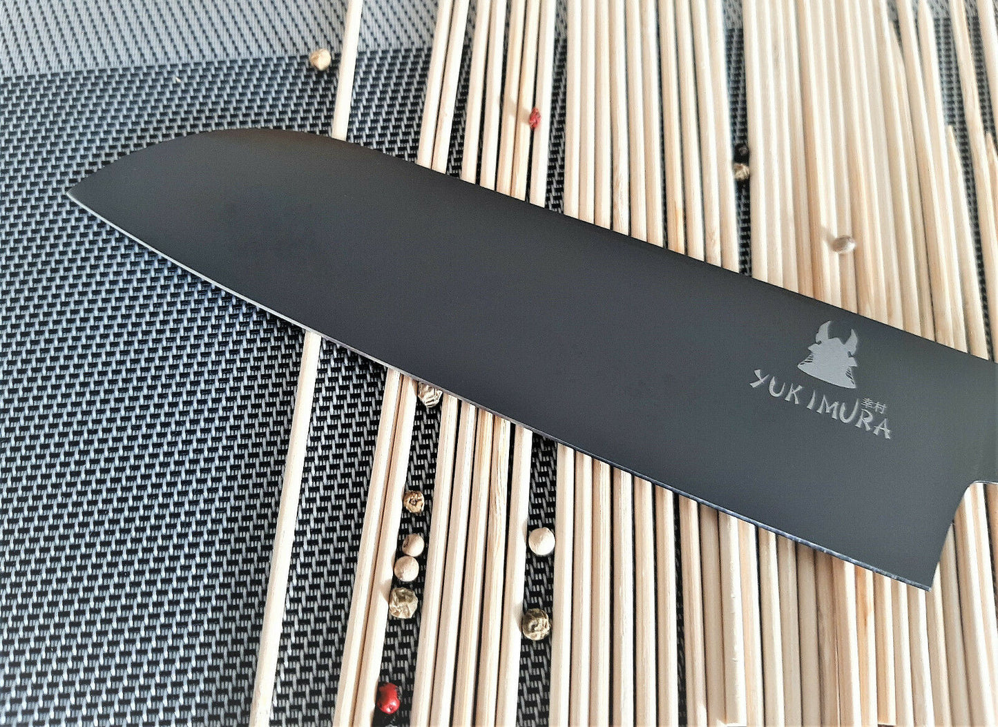 Cuchillo Santoko con revestimiento de titanio | Sternsteiger - Colección Yukimura