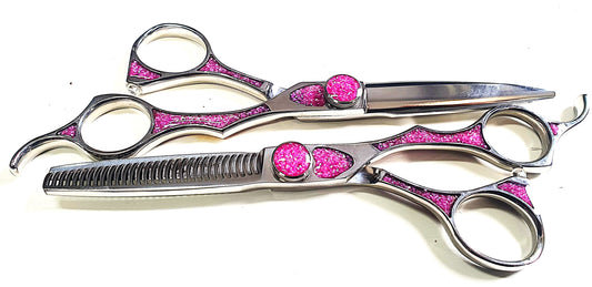 Sternsteiger Pink Stein Haarscheren  Set 6 Zoll