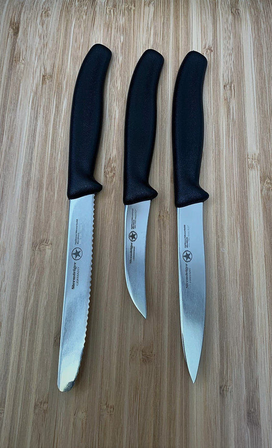 Juego de 3 cuchillos para verduras de Sternsteiger
