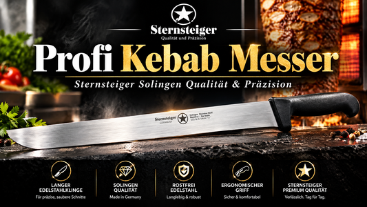 Cuchillo para kebab Sternsteiger de 44 cm