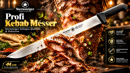 Cuchillo para kebab Sternsteiger de 44 cm