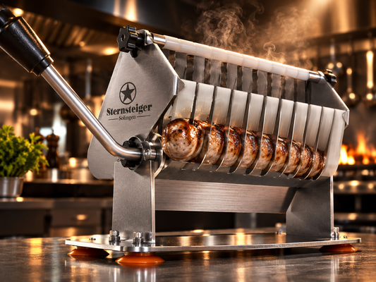 Sternsteiger Currywurstschneider, manuell