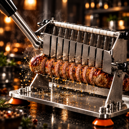 Cortador de salchichas al curry Sternsteiger, manual