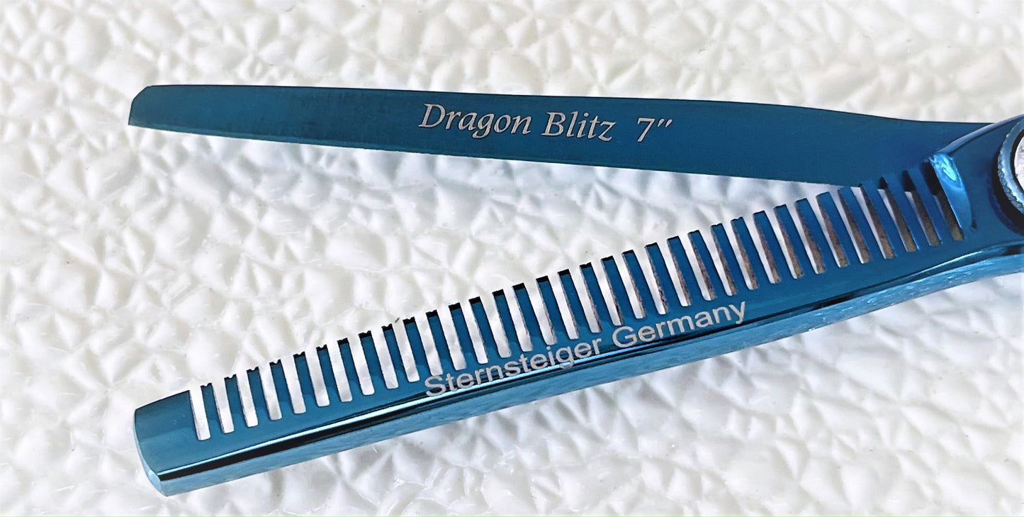 Sternsteiger Titanium coated  Dragon Effilier hair shears
